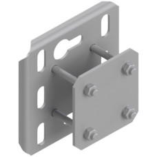Montageplatte Lanz 150x150x50mm tauchfeuerverzinkt