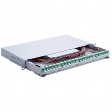 Rangierfeld LWL 19" UniRack2 1HE 12×LC-Duplex G.652.D