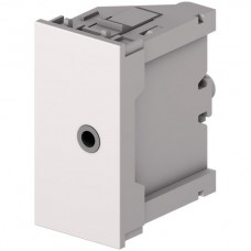 EB-Anschlussmodul CECONET 3,5mm Jack Modul f/f weiss