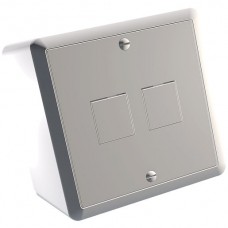 AP-Dose CECOFLEX EDIZIOdue für 2×RJ45 Keystone