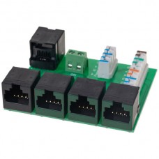 Anschlussmodul Ceconet 4×RJ45/u, ALL-IP/DSL
