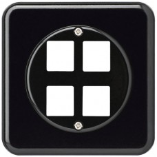 basico Frontset HMS für 4 Module G schwarz basico Frontset HMS für 4 Module G schwarz