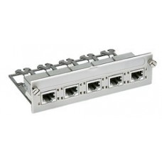 Universaleinheit freenet R&M 5x RJ45 Kat. 5e geschirmt ohne Erdungsgarnitur