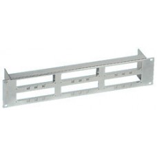 Universaleinheit  Rack 19" 2HE R&M freenet leer 6x(5x1Port)