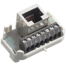 R&M Kat.5 Einsatz 1xRJ45/s 8P Schraubklemmen swissline
