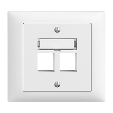 EB-Montageset EDIZIOdue Gerade 2×Keystone FKE