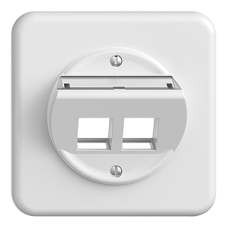 UP-Montageset STANDARDdue Schrägauslasshaube 2×Keystone QMI
