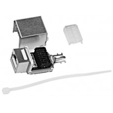 Einsatz ITplus6 RJ45/s Kat.6 mit Staubschutz weiss