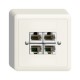 RJ45, 4-polig