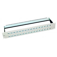 Patch-Panel ITplus 32xleer/s Kat.6 19" 2HE "Swissline"