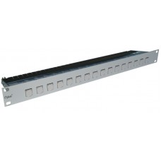 Patch-Panel ITplus 16xRJ45/u Kat.6A 19" 1HE "Swissline"