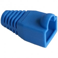 Knickschutztülle blau, für Stecker RJ45, gerade