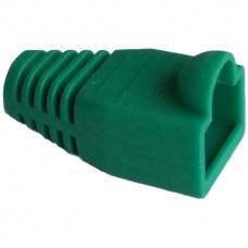 Knickschutztülle grün, für Stecker RJ45, gerade