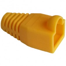 Knickschutztülle gelb, für Stecker RJ45, gerade