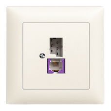 UP-Dose T+T 6P/1xRJ45 DSL - Breitband EDIZIOdue, FMI