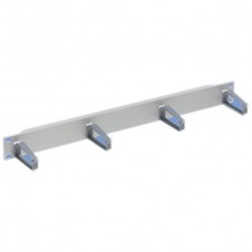 Kabelführungsplatte 1HE 19" grau R+M