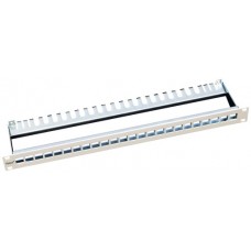 Patch-Panel ITplus 24xleer/s Kat.6 19" 1HE Keystone
