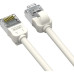 Patchkabel Excel Kat.6A F/FTP LSOH PoE Typ 4 0.2m weiss (10 Stück)
