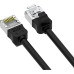 Patchkabel Excel Kat.6A F/FTP LSOH PoE Typ 4 0.3m schwarz (10 Stück)