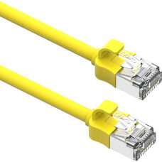 Patchkabel Excel Kat.6A F/FTP LSOH PoE Typ 4 2m gelb Patchkabel Excel Kat.6A F/FTP LSOH PoE Typ 4 2m gelb
