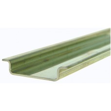 Tragschiene Stahl verzinkt 2m 35x7,3mm EN 50022-35
