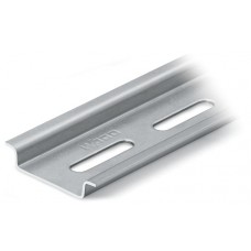 Profilschiene verzinkt gelocht L=2m 35x7,5mm, EN 50022-35	