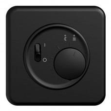 UP-Raumthermostat SDUE schwarz mit Fühler