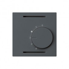 Frontset kallysto,60x60,anthrazit für Raumthermostat ohne Schalter