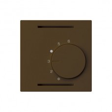 Frontset kallysto,60x60,braun für Raumthermostat ohne Schalter