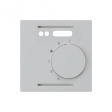 Frontset kallysto,60x60,hellgrau für Thermostat mit Schalter+Fühler