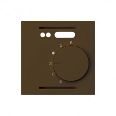Frontset kallysto,60x60,braun für Thermostat mit Schalter+Fühler