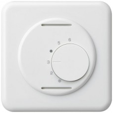 UP-Frontset,basico,86x86mm, weiss für Raumthermostat ohne Schalter