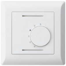 UP-Raumthermostat,weiss Hager kallysto.line,ohne Schalter,92x92