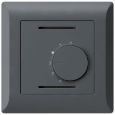 UP-Raumthermostat,anthrazit kallysto.line,ohne Schalter,92x92