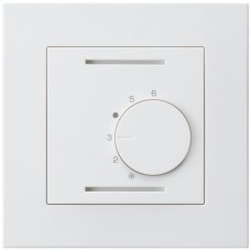 UP-Raumthermostat,weiss Hager kallysto.pro,ohne Schalter,94x94