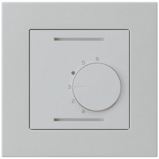 UP-Raumthermostat,hellgrau kallysto.pro,ohne Schalter,94x94