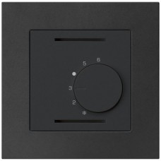 UP-Raumthermostat,schwarz kallysto.pro,ohne Schalter,94x94