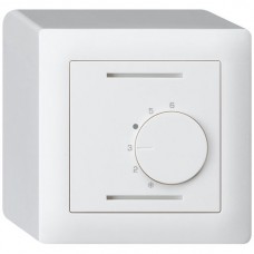 AP-Raumthermostat Hager KALLYSTO weiss ohne Schalter