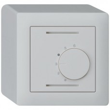 AP-Raumthermostat KALLYSTO hellgrau ohne Schalter