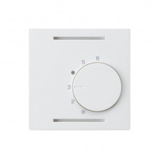 Raumthermostat Hager kallysto,weiss Einsatz,ohne Schalter,60x60mm