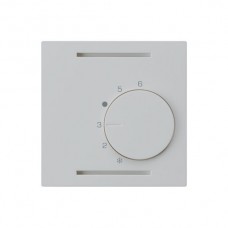 Raumthermostat kallysto,hellgrau Einsatz,ohne Schalter,60x60mm