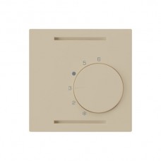 Raumthermostat,kallysto,beige Einsatz,ohne Schalter,60x60mm