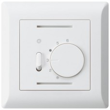 UP-Raumthermostat,weiss kallysto.line,mit Schalter und LED