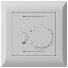 UP-Raumthermostat,hellgrau kallysto.line,mit Schalter und LED