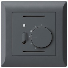 UP-Raumthermostat,anthrazit kallysto.line,mit Schalter und LED