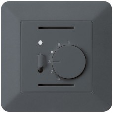 UP-Raumthermostat,anthrazit kallysto.trend,mit Schalter +LED