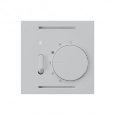 Raumthermostat kallysto,hellgrau Einsatz,mit Schalter und LED,60x60