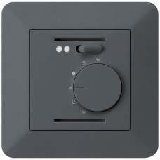 UP-Raumthermostat,anthrazit kallysto.trend,mit Schalter,Fühler
