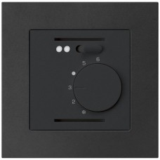 UP-Raumthermostat,schwarz kallysto.pro,mit Schalter,Fühler