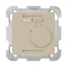 UP-Raumthermostat,beige kallysto,mit Schalter,LED,Fühler